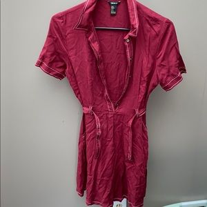 Button up dress